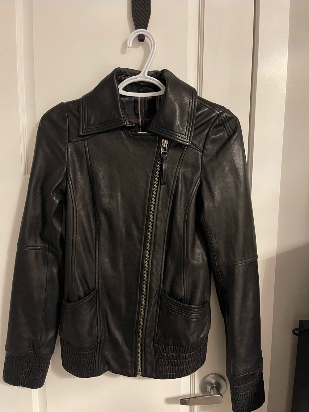 Mackage Black Leather Jacket